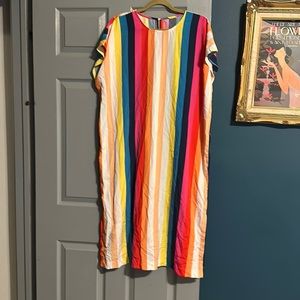 Rainbow Mumu. SHEIN. Large.